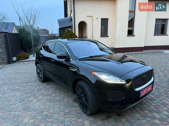 Черный Ягуар E-Pace, объемом двигателя 2 л и пробегом 184 тыс. км за 16300 $, фото 1 на Automoto.ua