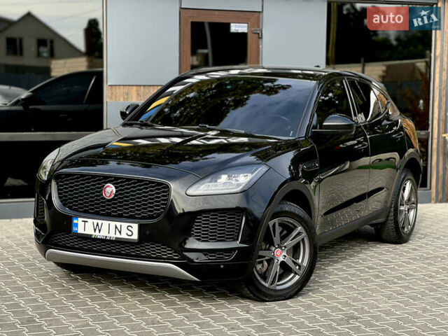 Черный Ягуар E-Pace, объемом двигателя 2 л и пробегом 159 тыс. км за 20900 $, фото 1 на Automoto.ua