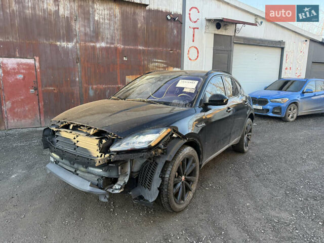 Черный Ягуар E-Pace, объемом двигателя 2 л и пробегом 18 тыс. км за 14300 $, фото 1 на Automoto.ua