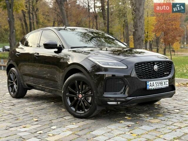 Черный Ягуар E-Pace, объемом двигателя 2 л и пробегом 38 тыс. км за 35500 $, фото 1 на Automoto.ua