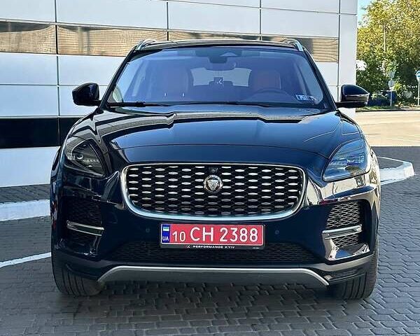 Синий Ягуар E-Pace, объемом двигателя 2 л и пробегом 44 тыс. км за 34900 $, фото 1 на Automoto.ua