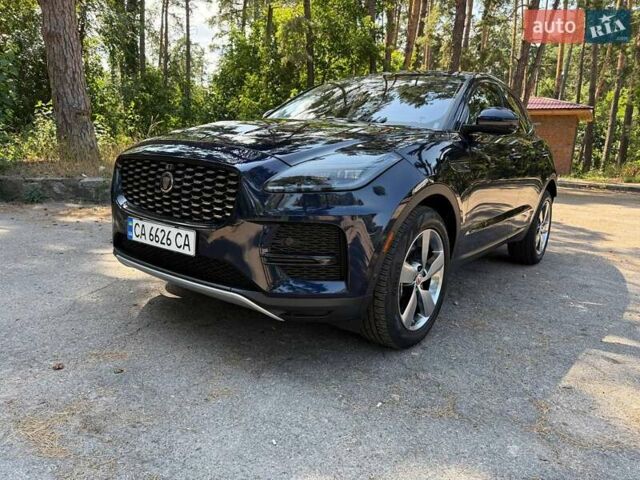 Синій Ягуар E-Pace, об'ємом двигуна 2 л та пробігом 65 тис. км за 36990 $, фото 1 на Automoto.ua