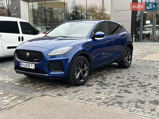 Синий Ягуар E-Pace, объемом двигателя 2 л и пробегом 21 тыс. км за 47700 $, фото 1 на Automoto.ua