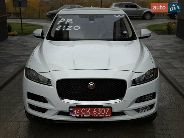 Білий Ягуар Ф-Пейс, об'ємом двигуна 2 л та пробігом 163 тис. км за 14000 $, фото 1 на Automoto.ua