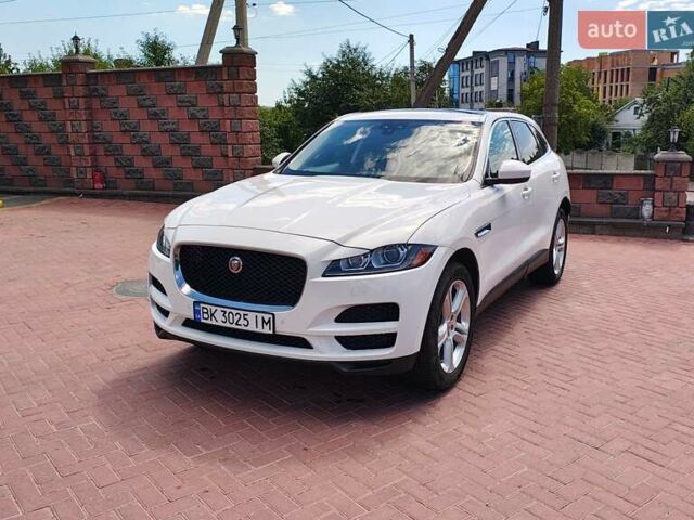 Ягуар Ф-Пейс 2019 в Ровно на Automoto.ua Белый Ягуар Ф-Пейс, объемом двигателя 2 л и пробегом 93 тыс. км за 19500 $, фото 1 на Automoto.ua