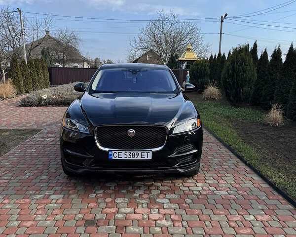 Черный Ягуар Ф-Пейс, объемом двигателя 2 л и пробегом 173 тыс. км за 22000 $, фото 1 на Automoto.ua