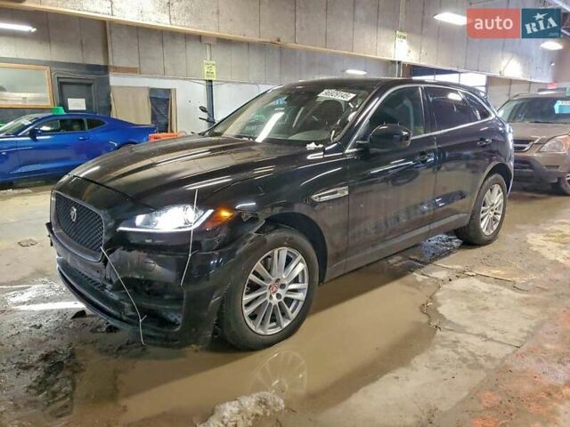 Черный Ягуар Ф-Пейс, объемом двигателя 3 л и пробегом 78 тыс. км за 5000 $, фото 1 на Automoto.ua