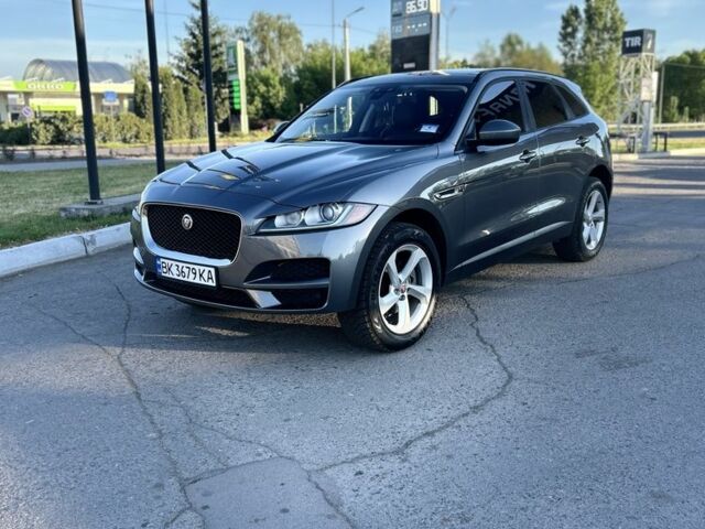 Сірий Ягуар Ф-Пейс, об'ємом двигуна 2 л та пробігом 240 тис. км за 15500 $, фото 1 на Automoto.ua