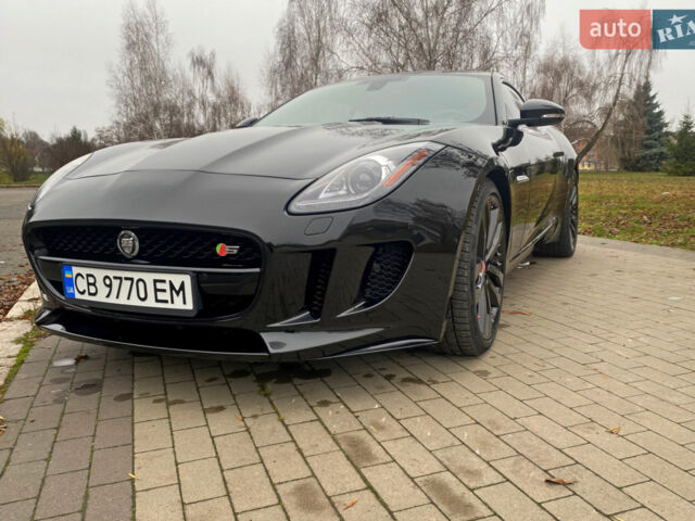 Чорний Ягуар Ф-Тайп, об'ємом двигуна 3 л та пробігом 75 тис. км за 32500 $, фото 1 на Automoto.ua
