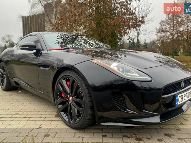 Черный Ягуар Ф-Тайп, объемом двигателя 3 л и пробегом 75 тыс. км за 33300 $, фото 1 на Automoto.ua