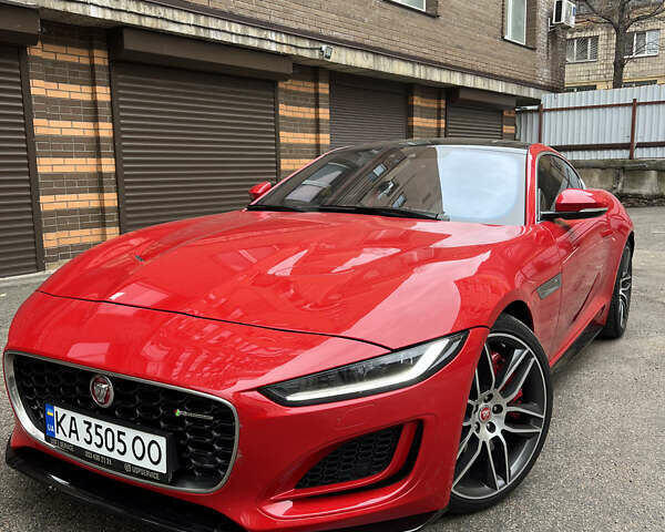 Красный Ягуар Ф-Тайп, объемом двигателя 3 л и пробегом 29 тыс. км за 61900 $, фото 1 на Automoto.ua