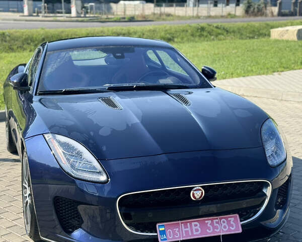 Синій Ягуар Ф-Тайп, об'ємом двигуна 3 л та пробігом 24 тис. км за 32500 $, фото 1 на Automoto.ua