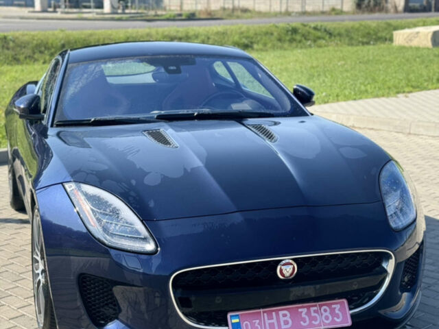 Синій Ягуар Ф-Тайп, об'ємом двигуна 3 л та пробігом 24 тис. км за 32500 $, фото 1 на Automoto.ua