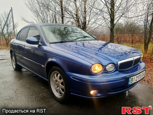 Синій Ягуар Х-Тайп, об'ємом двигуна 2 л та пробігом 252 тис. км за 5500 $, фото 1 на Automoto.ua