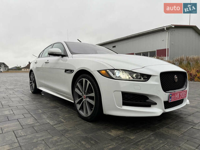 Ягуар XE 2019 в Луцке на Automoto.ua Белый Ягуар XE, объемом двигателя 2 л и пробегом 190 тыс. км за 16900 $, фото 1 на Automoto.ua