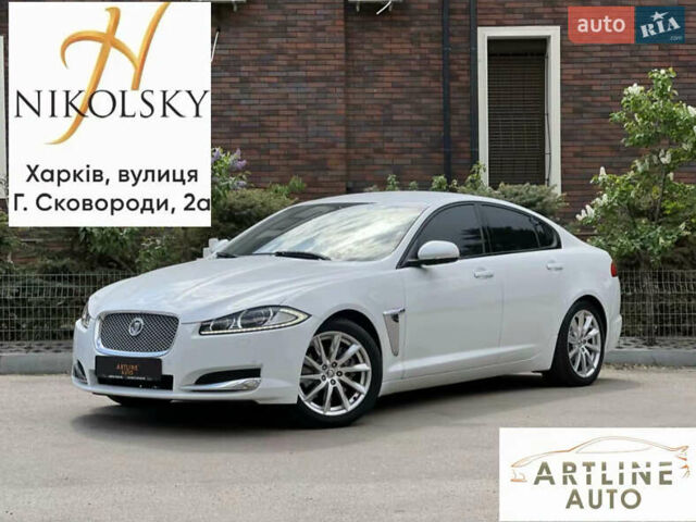 Белый Ягуар ХФ, объемом двигателя 2 л и пробегом 68 тыс. км за 19250 $, фото 1 на Automoto.ua