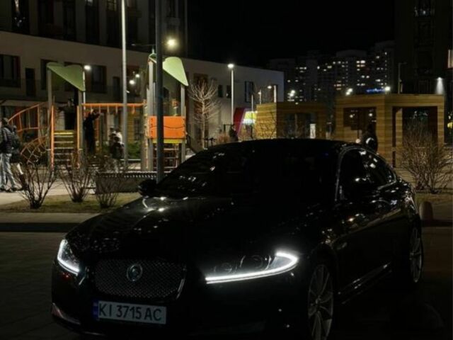 Чорний Ягуар ХФ, об'ємом двигуна 3 л та пробігом 188 тис. км за 11800 $, фото 1 на Automoto.ua