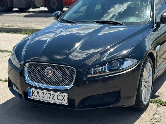 Чорний Ягуар ХФ, об'ємом двигуна 2 л та пробігом 150 тис. км за 7000 $, фото 1 на Automoto.ua
