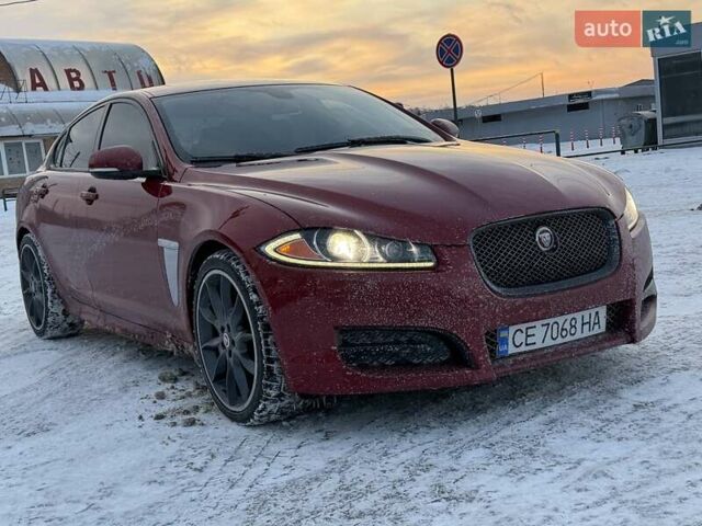 Красный Ягуар ХФ, объемом двигателя 3 л и пробегом 158 тыс. км за 9999 $, фото 1 на Automoto.ua