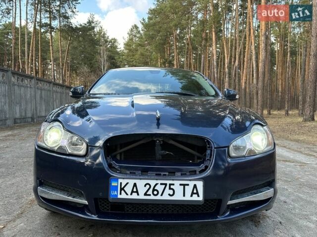 Синій Ягуар ХФ, об'ємом двигуна 2.97 л та пробігом 239 тис. км за 6000 $, фото 1 на Automoto.ua