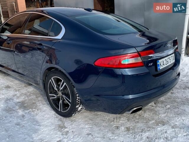 Синій Ягуар ХФ, об'ємом двигуна 2.97 л та пробігом 239 тис. км за 6000 $, фото 1 на Automoto.ua