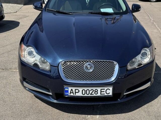 Синій Ягуар ХФ, об'ємом двигуна 3 л та пробігом 145 тис. км за 9928 $, фото 1 на Automoto.ua