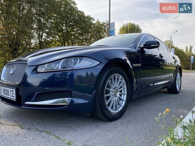 Синій Ягуар ХФ, об'ємом двигуна 3 л та пробігом 108 тис. км за 13800 $, фото 1 на Automoto.ua