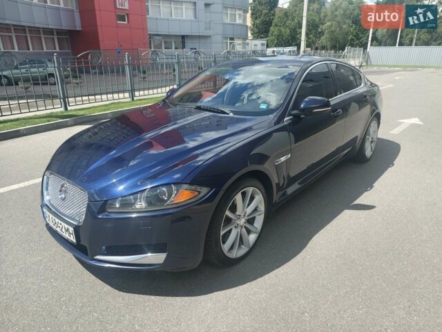 Синій Ягуар ХФ, об'ємом двигуна 3 л та пробігом 192 тис. км за 12500 $, фото 1 на Automoto.ua
