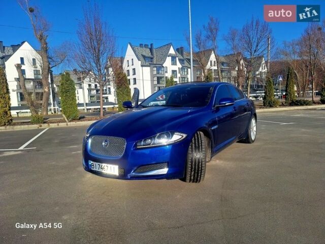 Синій Ягуар ХФ, об'ємом двигуна 2.97 л та пробігом 127 тис. км за 12999 $, фото 1 на Automoto.ua
