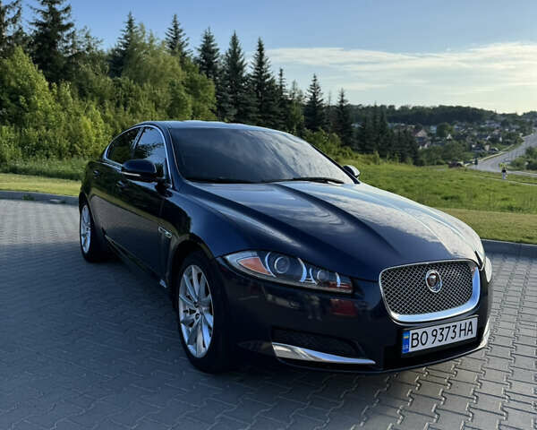 Синий Ягуар ХФ, объемом двигателя 2 л и пробегом 200 тыс. км за 14499 $, фото 1 на Automoto.ua