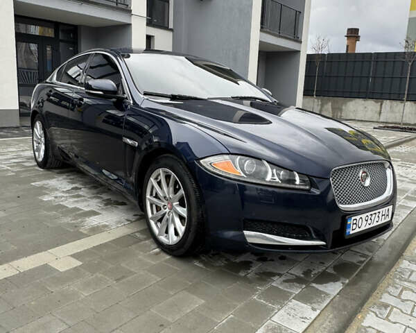 Синій Ягуар ХФ, об'ємом двигуна 2 л та пробігом 200 тис. км за 10500 $, фото 1 на Automoto.ua