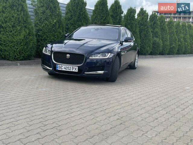 Синій Ягуар ХФ, об'ємом двигуна 2 л та пробігом 173 тис. км за 15750 $, фото 1 на Automoto.ua
