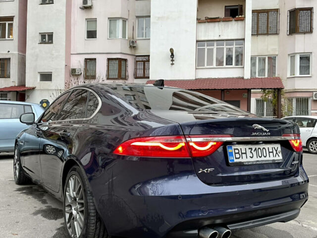 Синий Ягуар ХФ, объемом двигателя 2 л и пробегом 165 тыс. км за 14900 $, фото 1 на Automoto.ua