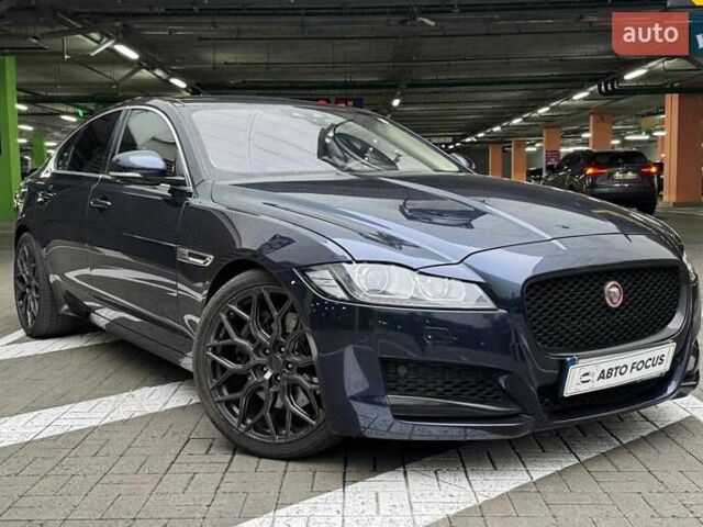 Синій Ягуар ХФ, об'ємом двигуна 3 л та пробігом 131 тис. км за 19990 $, фото 1 на Automoto.ua