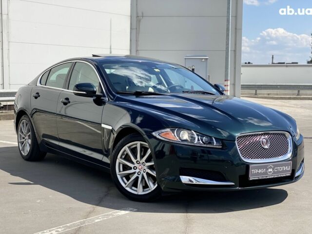 Зеленый Ягуар ХФ, объемом двигателя 2 л и пробегом 119 тыс. км за 14600 $, фото 1 на Automoto.ua