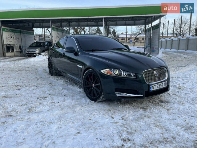 Зеленый Ягуар ХФ, объемом двигателя 2 л и пробегом 183 тыс. км за 12950 $, фото 1 на Automoto.ua