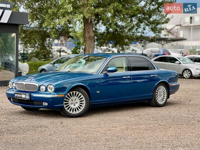 Синій Ягуар Ікс Джей, об'ємом двигуна 3.5 л та пробігом 120 тис. км за 19000 $, фото 1 на Automoto.ua