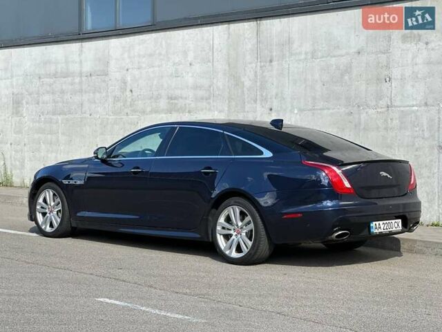 Ягуар Икс Джей 2018 в Киеве на Automoto.ua Синий Ягуар Икс Джей, объемом двигателя 2.99 л и пробегом 101 тыс. км за 28500 $, фото 1 на Automoto.ua