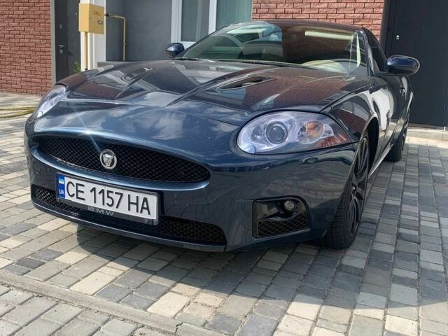 Синій Ягуар ХКР, об'ємом двигуна 4.2 л та пробігом 80 тис. км за 21292 $, фото 1 на Automoto.ua