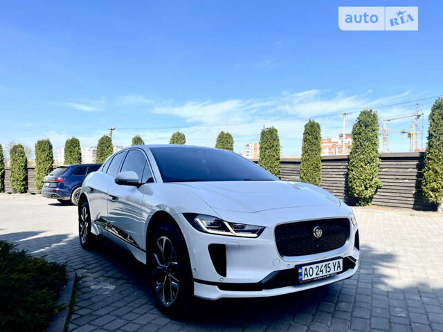 Білий Ягуар I-Pace, об'ємом двигуна 0 л та пробігом 118 тис. км за 27499 $, фото 1 на Automoto.ua