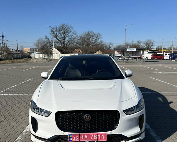 Белый Ягуар I-Pace, объемом двигателя 0 л и пробегом 94 тыс. км за 24900 $, фото 1 на Automoto.ua