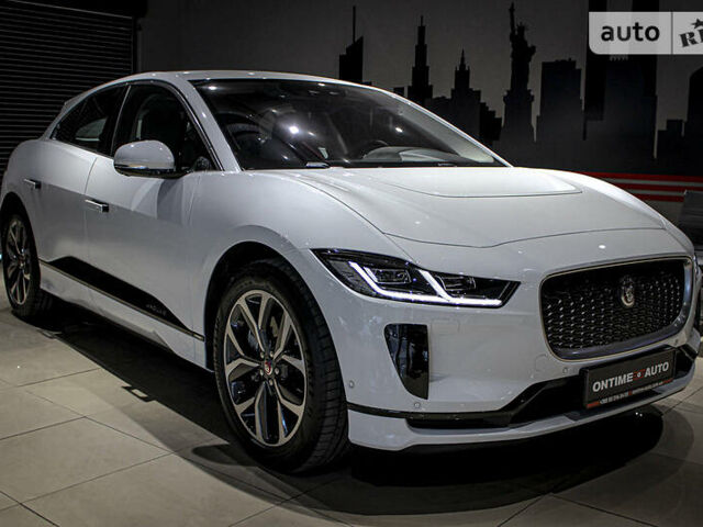 Белый Ягуар I-Pace, объемом двигателя 0 л и пробегом 8 тыс. км за 72000 $, фото 1 на Automoto.ua
