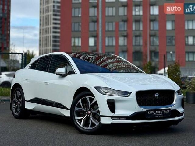 Белый Ягуар I-Pace, объемом двигателя 0 л и пробегом 37 тыс. км за 28900 $, фото 1 на Automoto.ua