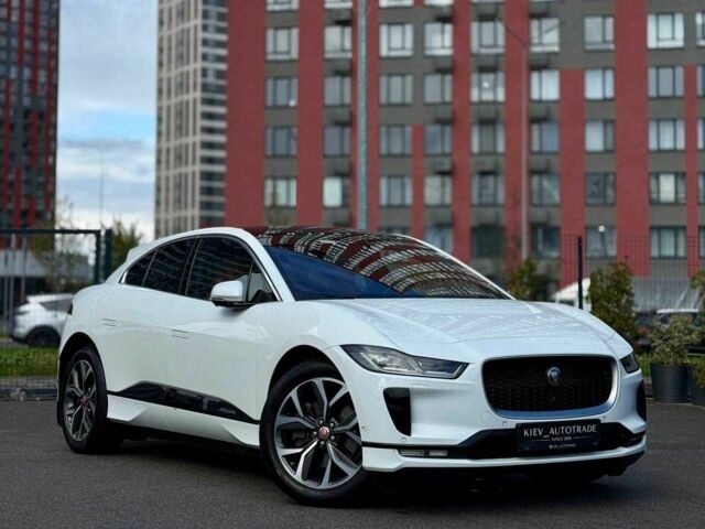 Белый Ягуар I-Pace, объемом двигателя 0 л и пробегом 37 тыс. км за 28900 $, фото 1 на Automoto.ua