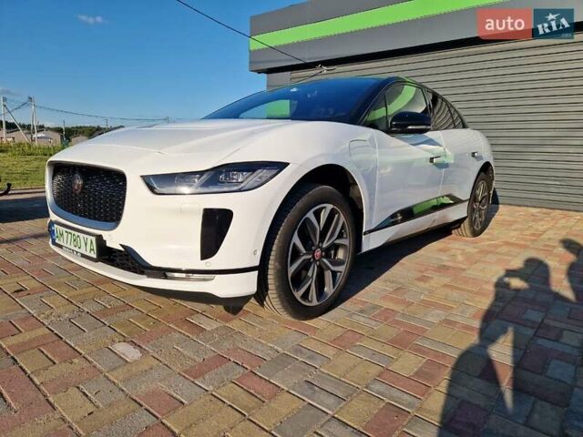 Белый Ягуар I-Pace, объемом двигателя 0 л и пробегом 175 тыс. км за 23000 $, фото 1 на Automoto.ua