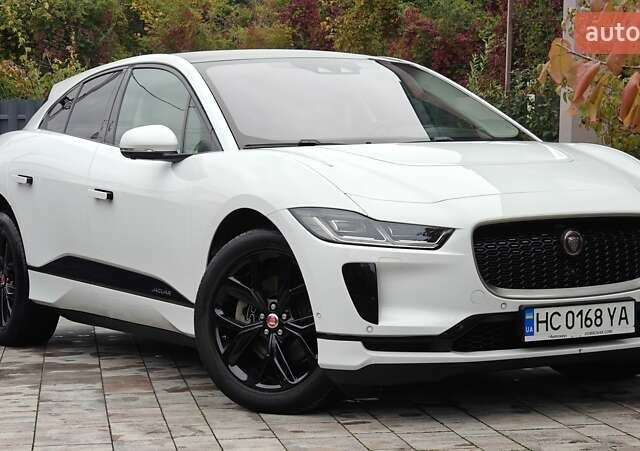 Белый Ягуар I-Pace, объемом двигателя 0 л и пробегом 58 тыс. км за 29700 $, фото 1 на Automoto.ua