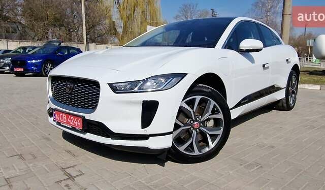 Белый Ягуар I-Pace, объемом двигателя 0 л и пробегом 80 тыс. км за 26190 $, фото 1 на Automoto.ua