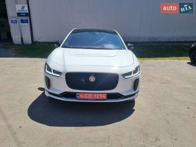 Белый Ягуар I-Pace, объемом двигателя 0 л и пробегом 38 тыс. км за 32900 $, фото 1 на Automoto.ua