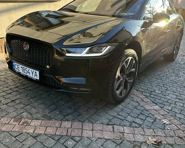 Черный Ягуар I-Pace, объемом двигателя 0 л и пробегом 109 тыс. км за 24950 $, фото 1 на Automoto.ua
