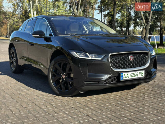 Черный Ягуар I-Pace, объемом двигателя 0 л и пробегом 66 тыс. км за 24200 $, фото 1 на Automoto.ua